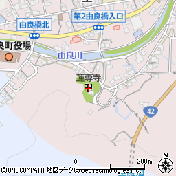 蓮専寺周辺の地図