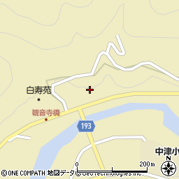 和歌山県日高郡日高川町船津501周辺の地図
