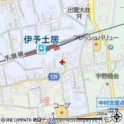 愛媛県四国中央市土居町土居69周辺の地図