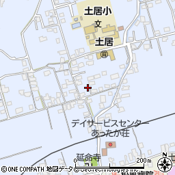 愛媛県四国中央市土居町土居1532周辺の地図