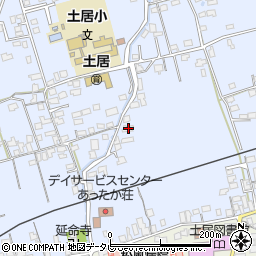 愛媛県四国中央市土居町土居839周辺の地図