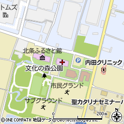 松山市立北条図書館周辺の地図