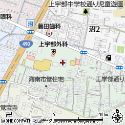 興陽電機株式会社　宇部支店周辺の地図