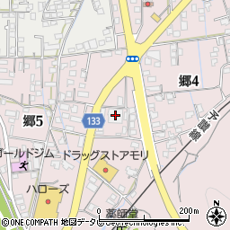 新居浜自動車整備協業組合周辺の地図