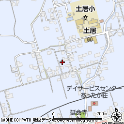 愛媛県四国中央市土居町土居1504周辺の地図