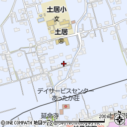 愛媛県四国中央市土居町土居1573周辺の地図