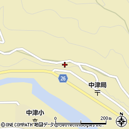 和歌山県日高郡日高川町船津374周辺の地図