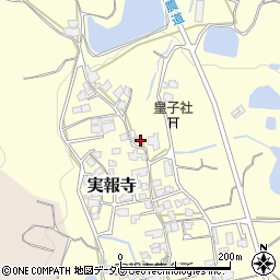 愛媛県西条市実報寺895周辺の地図