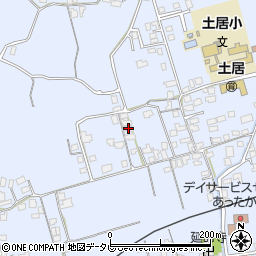 愛媛県四国中央市土居町土居1457周辺の地図