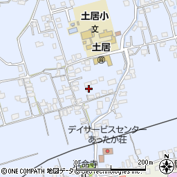 愛媛県四国中央市土居町土居1542周辺の地図
