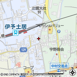 愛媛県四国中央市土居町土居65周辺の地図