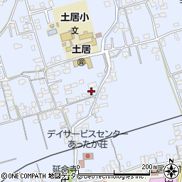 愛媛県四国中央市土居町土居1575周辺の地図