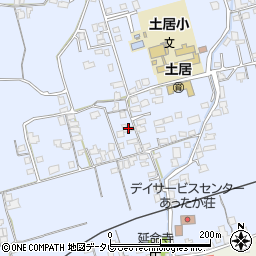 愛媛県四国中央市土居町土居1505周辺の地図