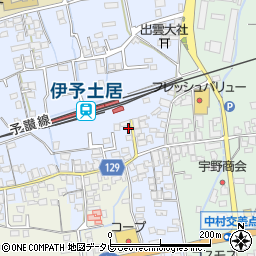 愛媛県四国中央市土居町土居85周辺の地図