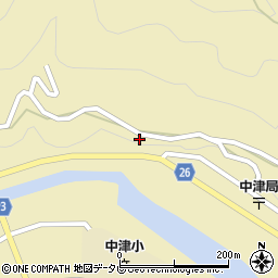 和歌山県日高郡日高川町船津397-1周辺の地図