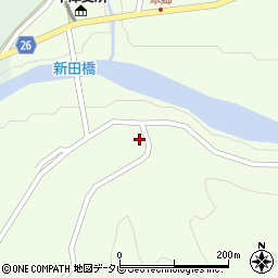和歌山県日高郡日高川町高津尾1052周辺の地図