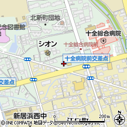 大屋不動産株式会社新居浜店周辺の地図