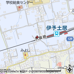 愛媛県四国中央市土居町土居657周辺の地図