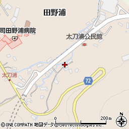 福岡県北九州市門司区田野浦1166-2周辺の地図