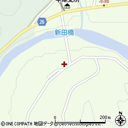 和歌山県日高郡日高川町高津尾1077-1周辺の地図