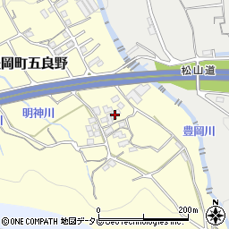 愛媛県四国中央市豊岡町五良野78周辺の地図