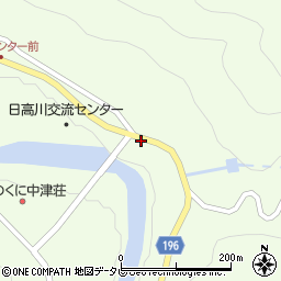 和歌山県日高郡日高川町高津尾750周辺の地図