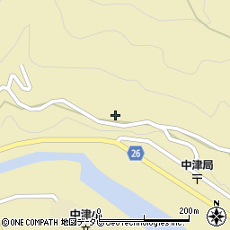 和歌山県日高郡日高川町船津389周辺の地図