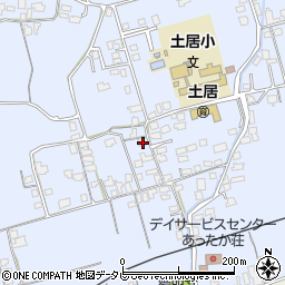 愛媛県四国中央市土居町土居1502周辺の地図
