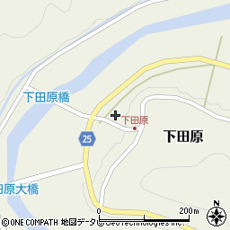 和歌山県日高郡日高川町下田原208周辺の地図