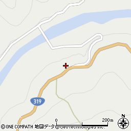 愛媛県四国中央市新宮町上山2988周辺の地図