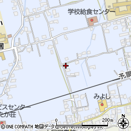 愛媛県四国中央市土居町土居745周辺の地図