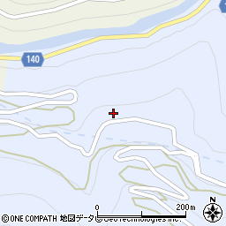 徳島県三好市池田町松尾松本306周辺の地図