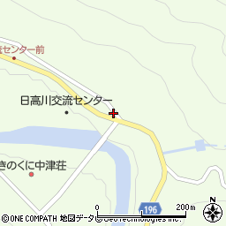 和歌山県日高郡日高川町高津尾754-1周辺の地図