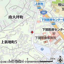 下関市下水道第３中継ポンプ場周辺の地図