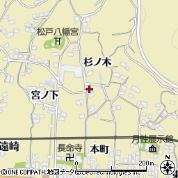 山口県柳井市遠崎杉ノ木457周辺の地図