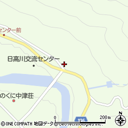和歌山県日高郡日高川町高津尾787周辺の地図