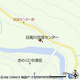 和歌山県日高郡日高川町高津尾718周辺の地図