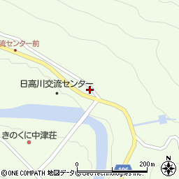 和歌山県日高郡日高川町高津尾755周辺の地図