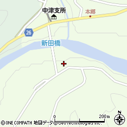 和歌山県日高郡日高川町高津尾1064周辺の地図