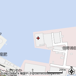 株式会社上組　門司支店田野浦青果センター周辺の地図