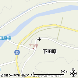 和歌山県日高郡日高川町下田原220周辺の地図