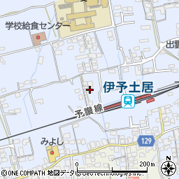 愛媛県四国中央市土居町土居634周辺の地図