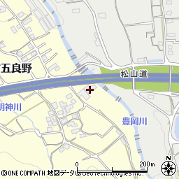 愛媛県四国中央市豊岡町五良野83周辺の地図