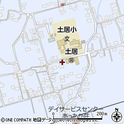 愛媛県四国中央市土居町土居1546周辺の地図