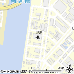 ＵＢＥ周辺の地図