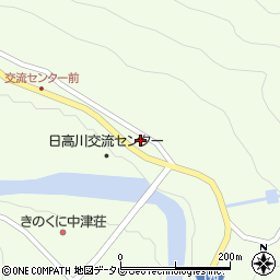 和歌山県日高郡日高川町高津尾705周辺の地図
