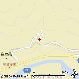 和歌山県日高郡日高川町船津1631周辺の地図