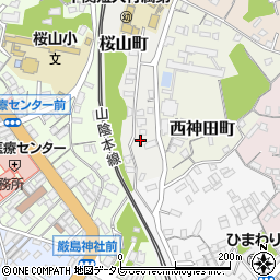 山口県下関市桜山町3-1周辺の地図