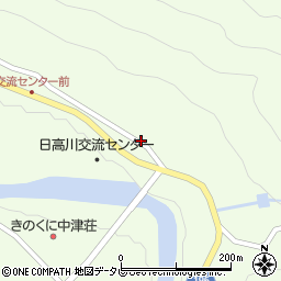 和歌山県日高郡日高川町高津尾703周辺の地図
