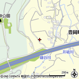 愛媛県四国中央市豊岡町五良野84周辺の地図